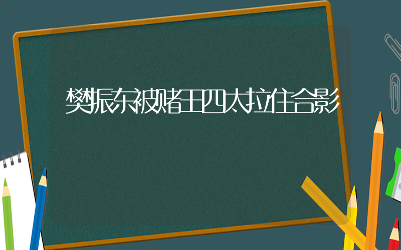 樊振东被赌王四太拉住合影插图