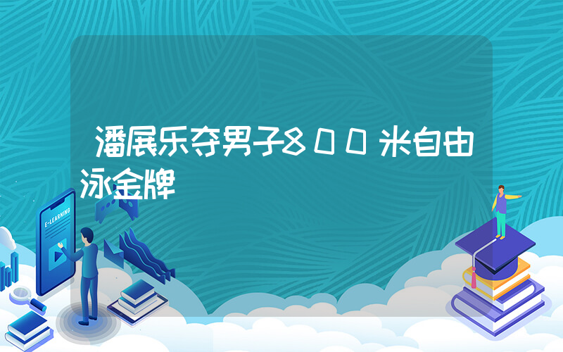 潘展乐夺男子800米自由泳金牌插图