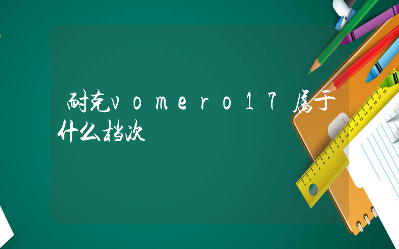 耐克vomero17属于什么档次插图