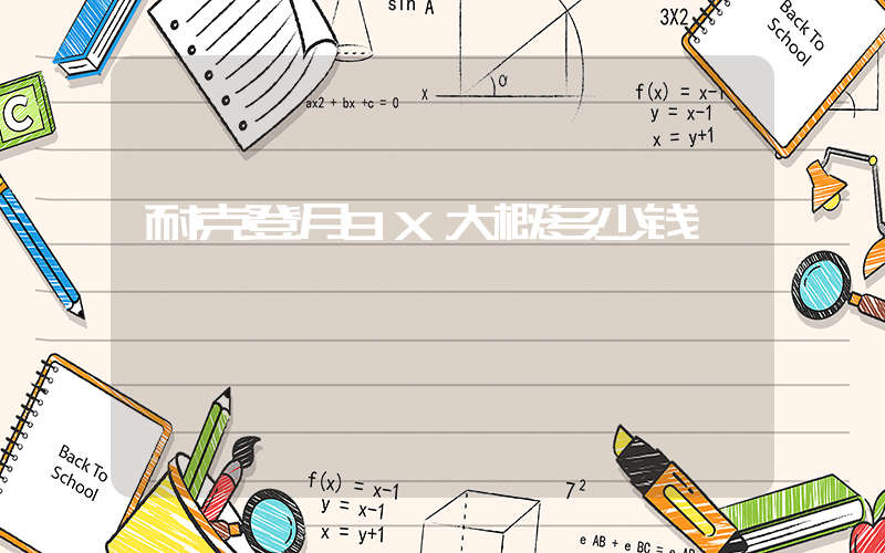 耐克登月9X大概多少钱插图