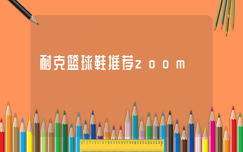 耐克篮球鞋推荐zoom插图