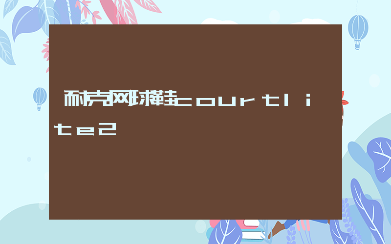 耐克网球鞋courtlite2插图