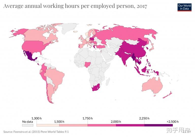 中国人每周工作时间越来越长