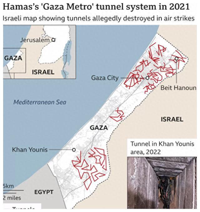 哈马斯地道战略文件曝光