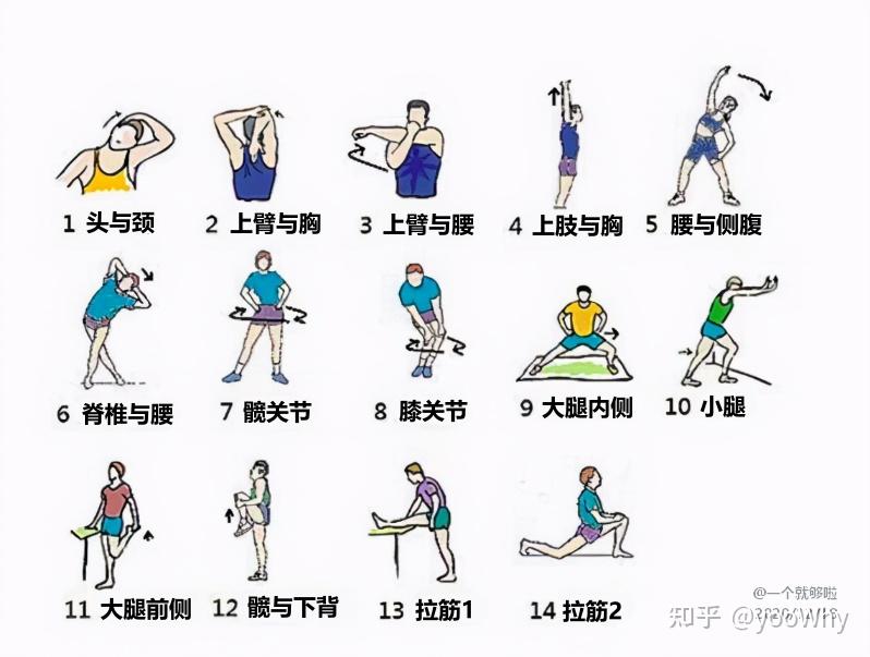 跑步前的7个热身动作