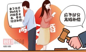 丈夫读博妻子带娃7年离婚获3万补偿