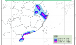 台风摩羯预计明天登陆海南广东一带