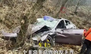 小米SU7滚坠山崖一家四口安然无恙