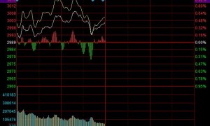 沪指3000点下方持续震荡