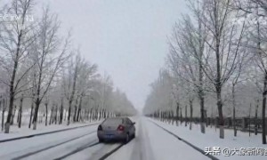 河北多地降雪一夜返冬