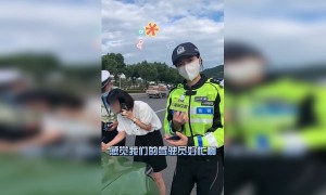 温州网红交警子颜辞职