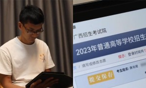 网友建议唐尚珺报考港澳地区大学