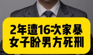 2年家暴16次案当事人只接受死刑